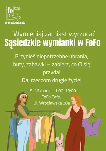 Wymianki w Kawiarni Formy i Foremki 
