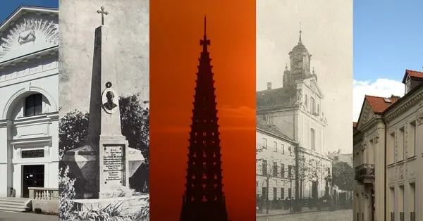 Tłomackie, dawne Leszno i wnętrze kościoła Ewangelicko-Reformowanego