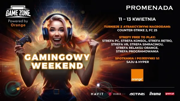 Gamingowy weekend w centrum handlowym Promenada