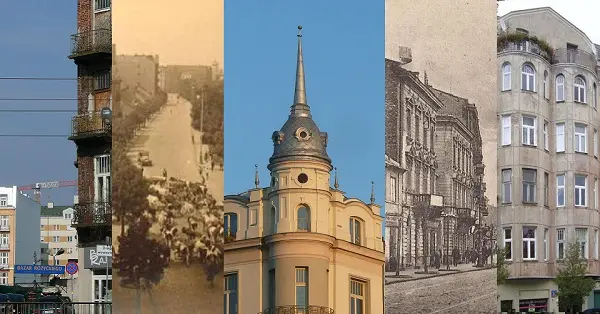 Targowej kamienice (i nie tylko) oraz ich bramy, schody i podwórka