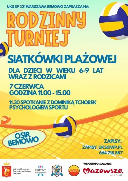 RODZINNY TURNIEJ SIATKÓWKI
