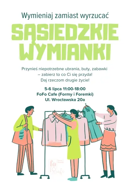 Sąsiedzkie Wymianki w Kawiarni Formy i Foremki