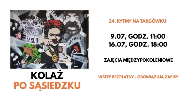 Kolaż po sąsiedzku - warsztaty