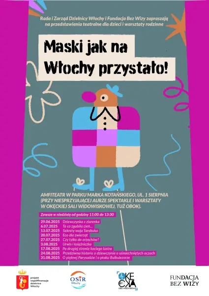 Maski jak na Włochy przystało! | "Sekrety wuja Tarabuka"
