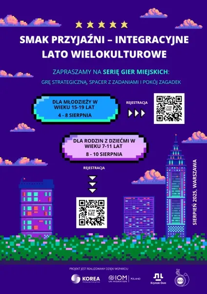 SMAK PRZYJAŹNI – INTEGRACYJNE LATO WIELOKULTUROWE dla młodzieży