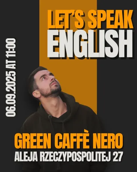Let’s Speak English at Green Caffè Nero!