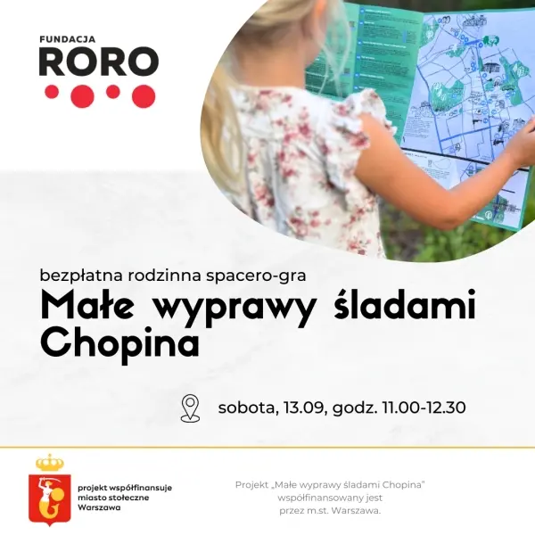 Rodzinna spacero-gra „Małe wyprawy śladami Chopina"