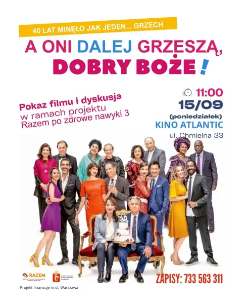 Projekcja filmu „A oni dalej grzeszą, dobry Boże!”