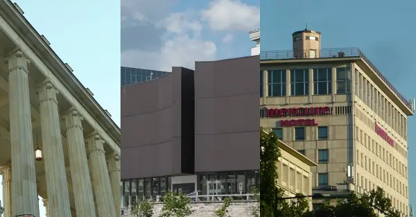 Dzielnica rządowa - powojenna przebudowa Śródmieścia