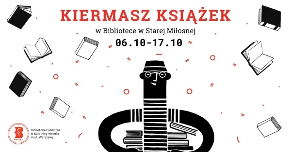Jesienny kiermasz książek w Bibliotece w Wesołej - Filia Stara Miłosna