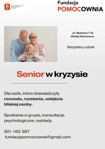 Wsparcie terapeutyczne i psychologiczne dla seniorów