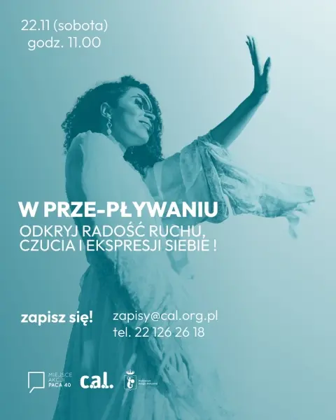 W Prze-pływaniu- odkryj radość ruchu, czucia i ekspresji siebie!