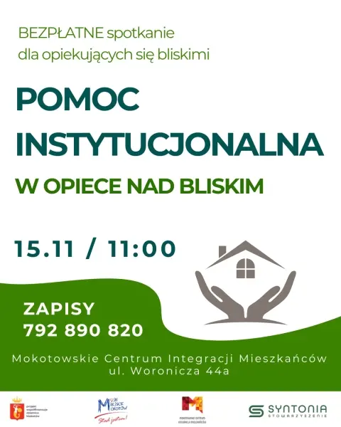 Pomoc instytucjonalna w opiece nad bliskim