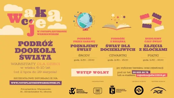 PODRÓŻ DOOKOŁA ŚWIATA (Australia) - warsztaty wakacyjne dla dzieci