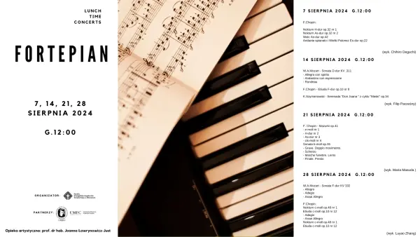 Lunch Time Concerts - 14 sierpnia 2024