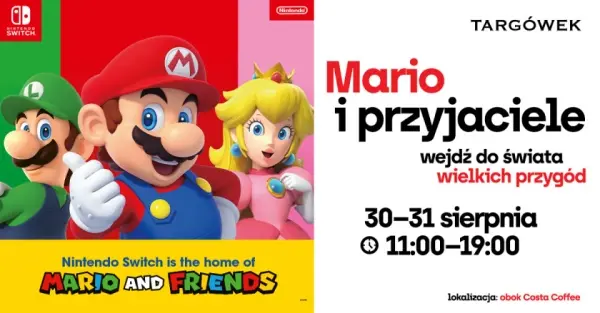 Mario i przyjaciele w CH Targówek