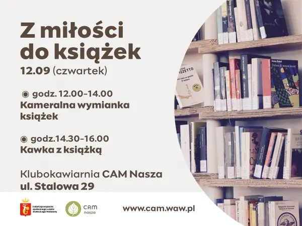 Z miłości do książek (wymianka i spotkanie dyskusyjne)