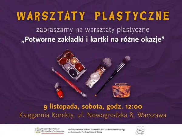 "Potworne zakładki i kartki na różne okazje"