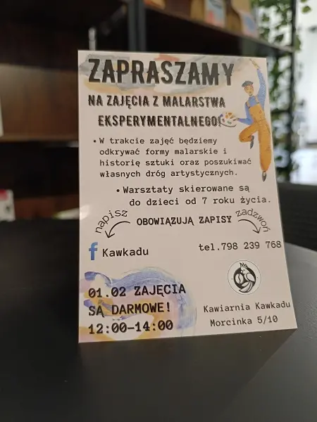 Malowanie eksperymentalne od 7 r.ż.