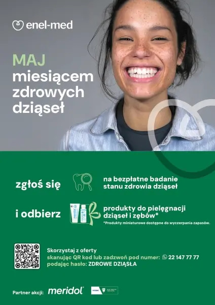 Maj miesiącem zdrowych dziąseł - bezpłatne badanie diagnostyczne