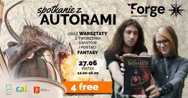 Spotkanie z autorami i warsztaty fantasy
