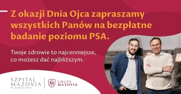 Bezpłatne badania PSA w ramach profilaktyki raka prostaty