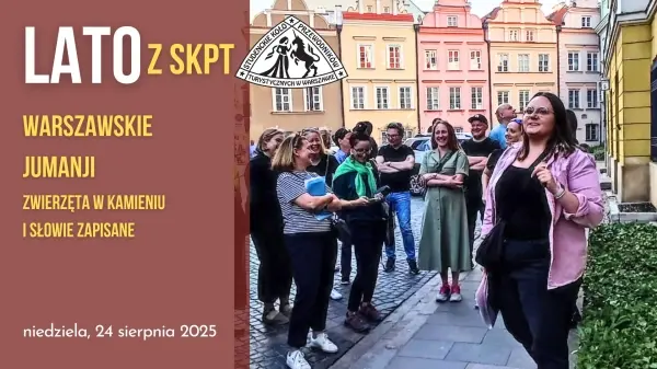 Warszawskie jumanji - zwierzęta w kamieniu i słowie zapisane