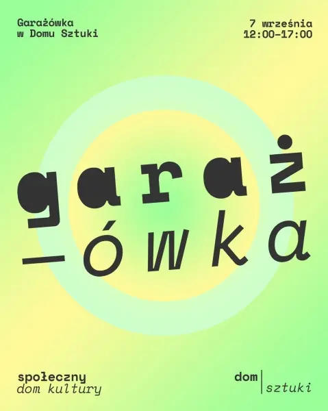 Garażówka z Grochowskim Archiwum Społecznym