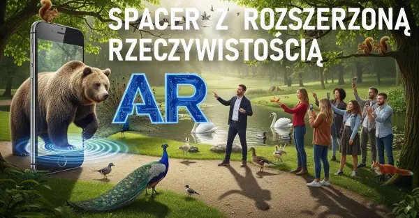 Zwierzęta Łazienek Królewskich. Spacer z rozszerzoną rzeczywistością AR
