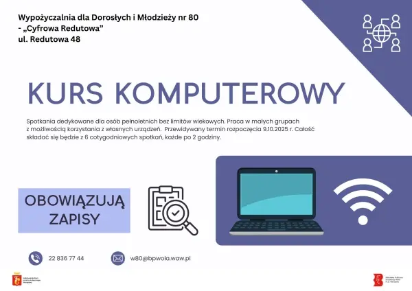 Kurs komputerowy dla dorosłych