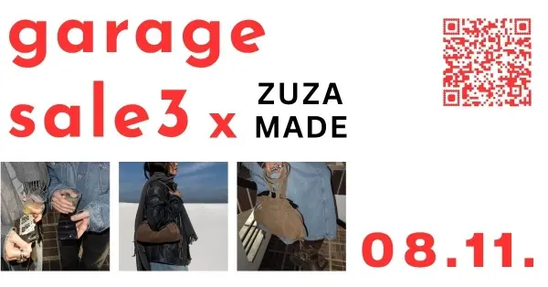 GARAGE SALE x ZUZA MADE