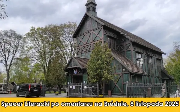 Spacer Literacki po cmentarzu na Bródnie