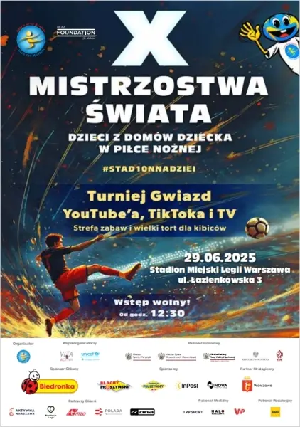 X Mistrzostwa w Piłkę Nożną Dzieci z Domów Dziecka