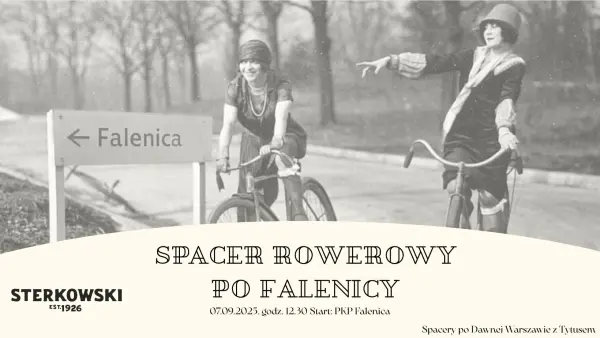 Rowerowy spacer z przewodnikiem po dawnej Falenicy