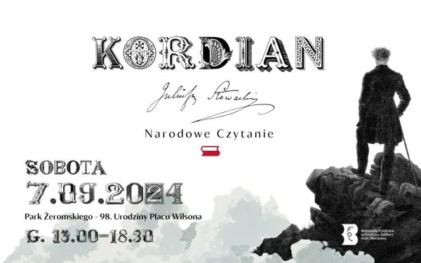 Narodowe Czytanie 2024 - Kordian | 98. Urodziny Placu Wilsona