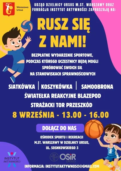 RUSZ SIĘ Z NAMI!