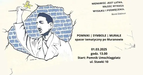 Muranów: Pomniki | Symbole | Murale - spacer tematyczny