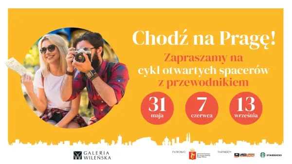 Cykl otwartych spacerów "Chodź na Pragę" | Sztuka na ścianach – spacer z Tomkiem Kaczorem