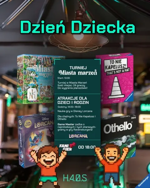 Planszówkowy Dzień Dziecka w H.4.0.S