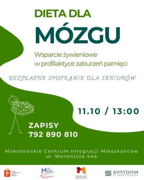 Dieta dla mózgu - wsparcie żywieniowe w profilaktyce zaburzeń pamięci