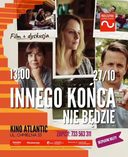 Projekcja filmu "Innego końca nie będzie"