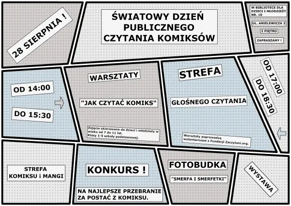 Światowy Dzień Publicznego Czytania Komiksów 2024