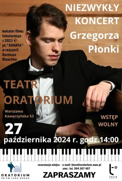 Niezwykły koncert Grzegorza Płonki 