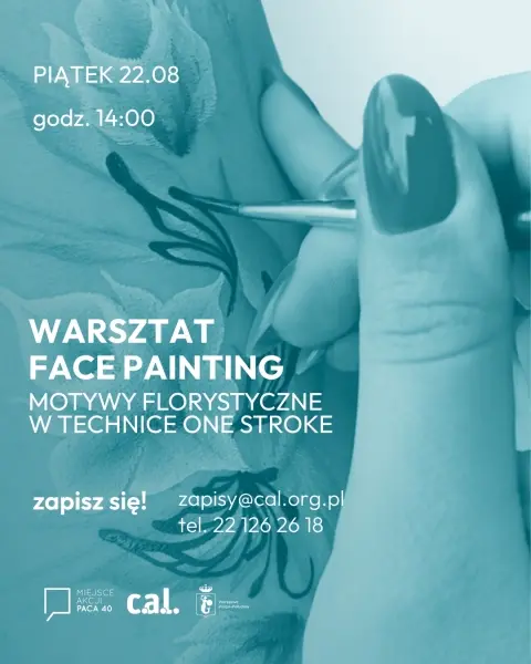 Warsztat Face painting. Motywy florystyczne w technice one stroke