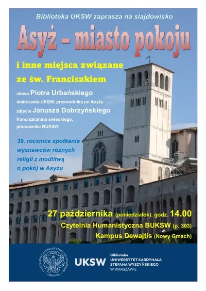 Asyż – miasto pokoju i inne miejsca związane ze św. Franciszkiem - slajdowisko