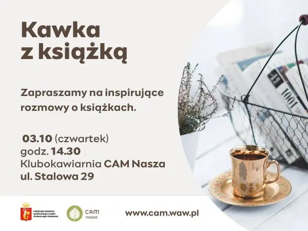 Kawka z książką | Spotkanie czytelnicze dla sympatyków książek