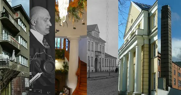 Ul. Narbutta i okolice od frontu i od podwórka - wille, apartamentowce, dworki [spacer Praskiej Ferajny]