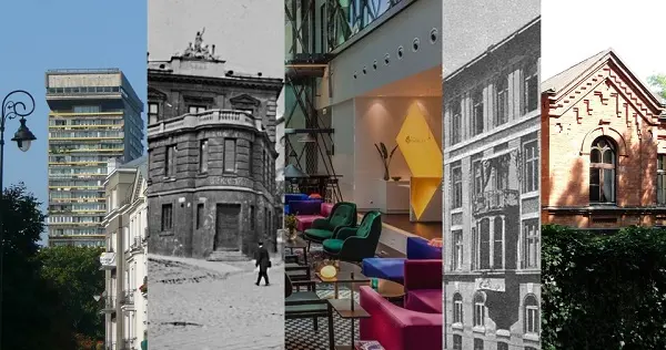 Ulica Smolna (górna) z wejściami do obiektów [spacer Praskiej Ferajny]