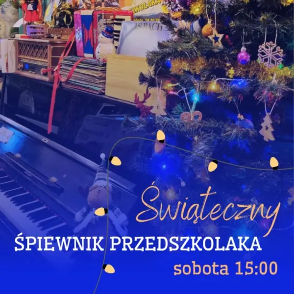 Świąteczny Śpiewnik Przedszkolaka – bezpłatne zajęcia familijne w Nutka Cafe