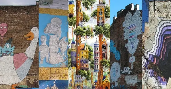 Praskie murale, streetart i reklamy z PRLu - te znane i te ukryte w podwórkach